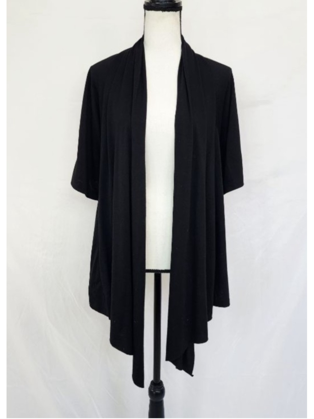 Women's GEORGIOU STUDIO Black Cardigan M